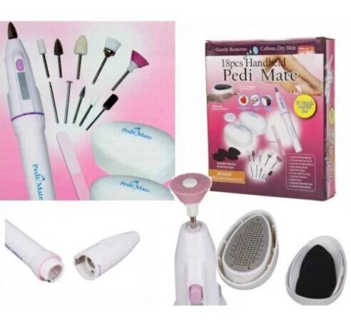 Set manichiura pedichiura 18 piese Pedi Mate